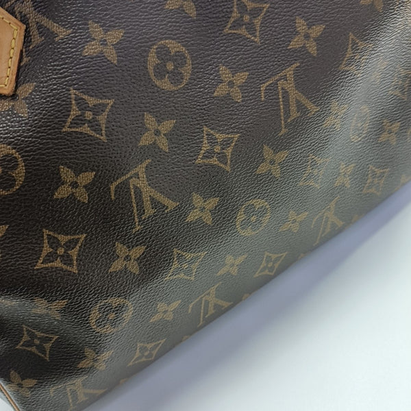 SPEEDY 30 Monogram Coated Canvas Brown