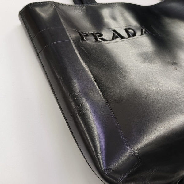 Calfskin Tote Bag Black