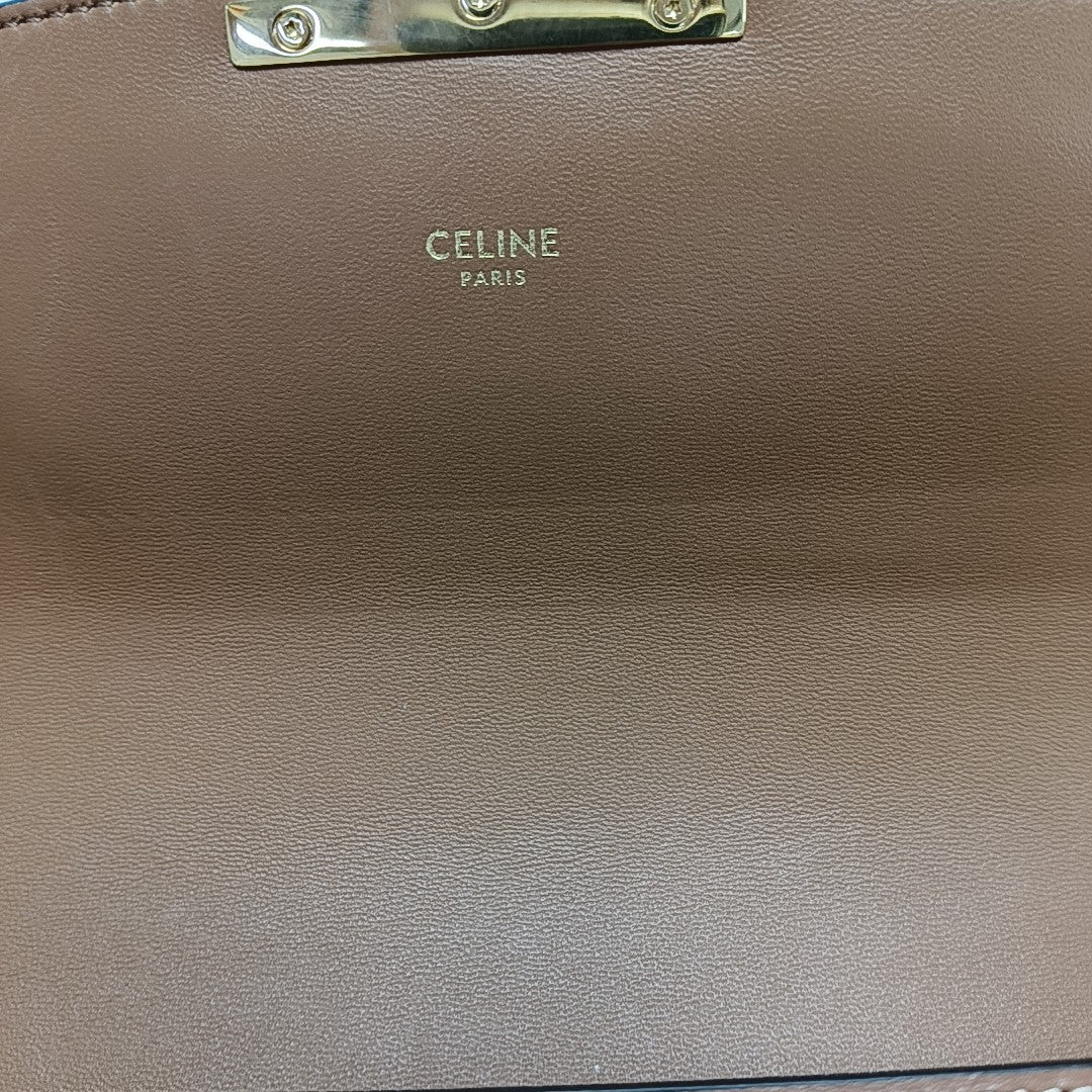 TRIOMPHE Medium Coated Canvas Brown