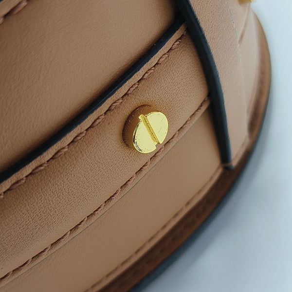 PATRICIA Mini Monogram Coated Canvas Brown
