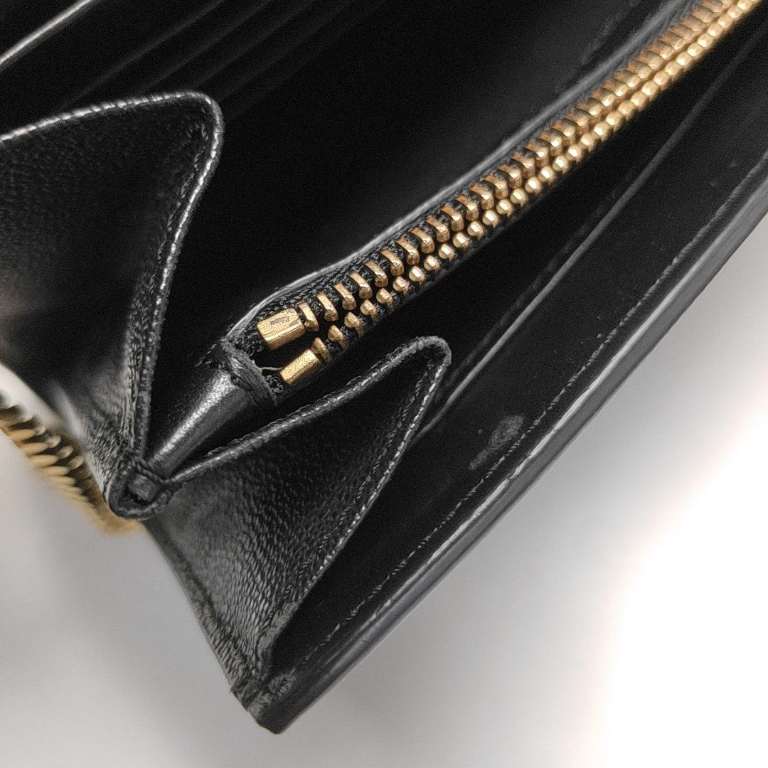 Calfskin Shoulder Bag Black