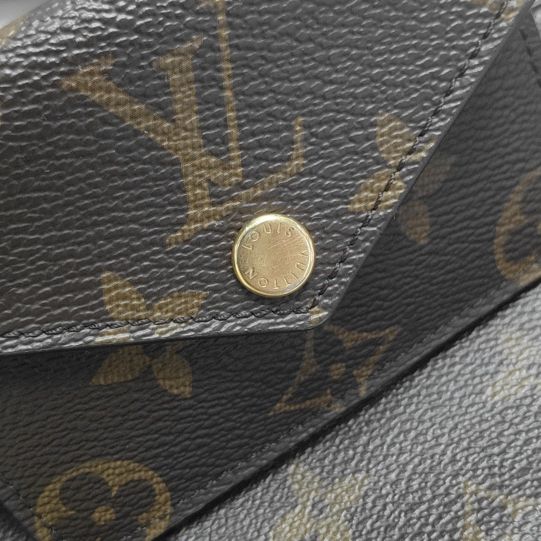FÉLICIE Monogram Coated Canvas Brown