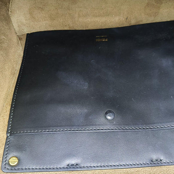 Kan U Large Lambskin Black
