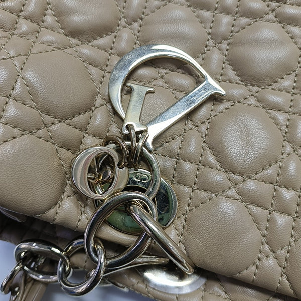 Dior Soft Cannage Calfskin Beige