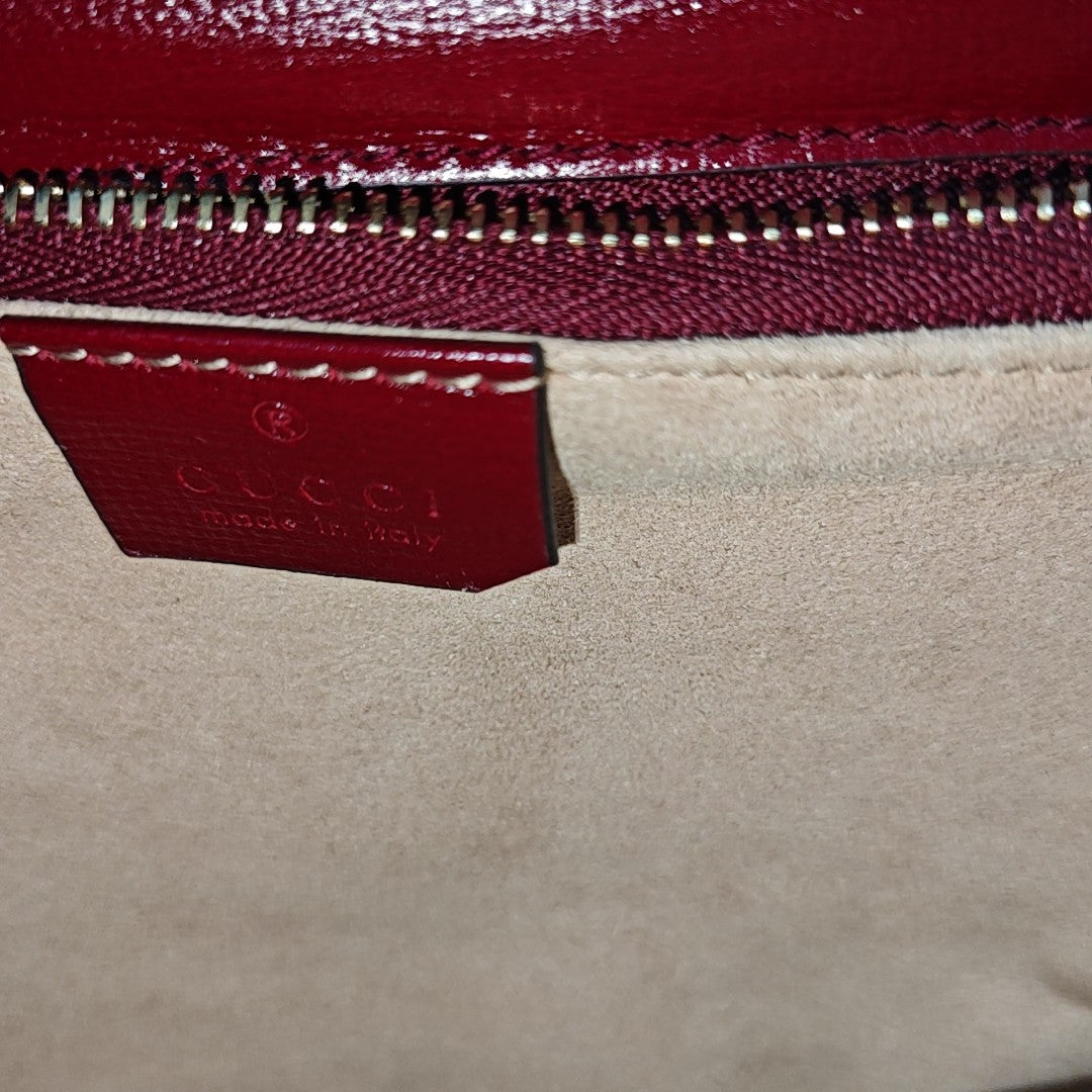Horsebit 1955 Medium Calfskin Red