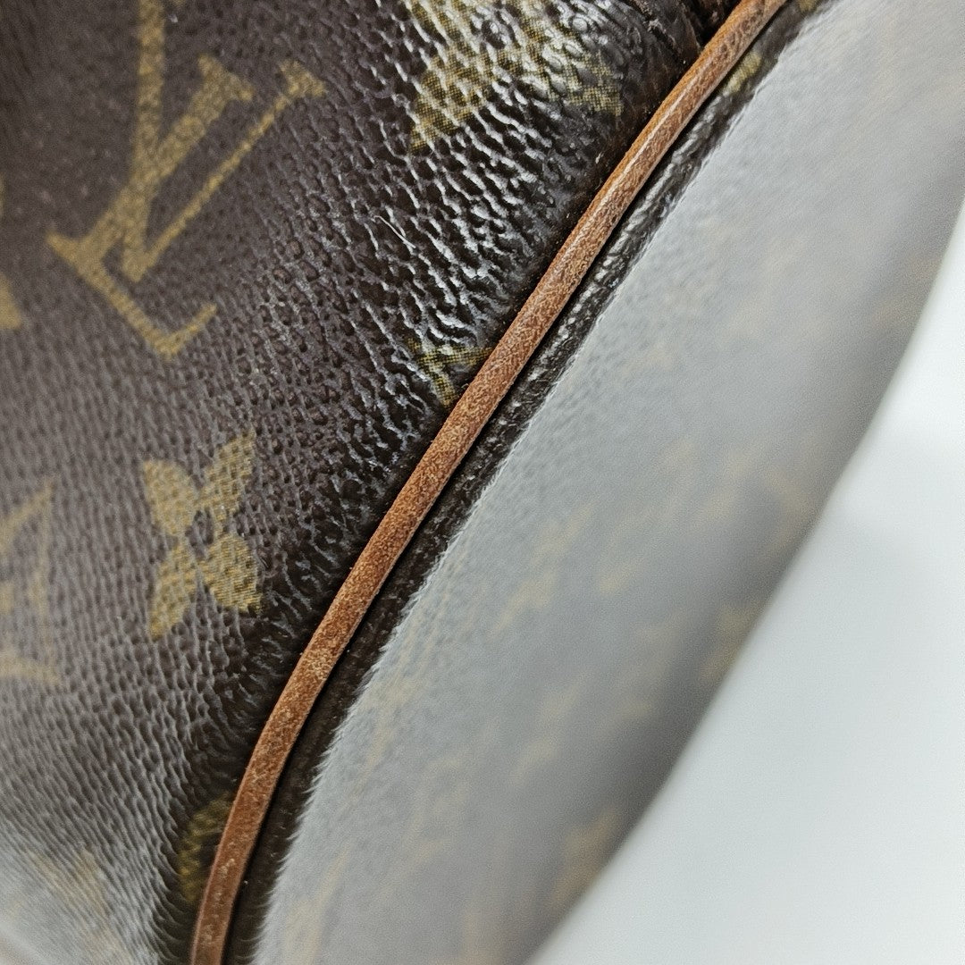 PAPILLON 30 Monogram Coated Canvas Brown