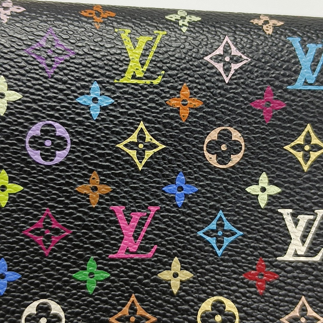 LV × TM INSOLITE Monogram Coated Canvas Black Wallet