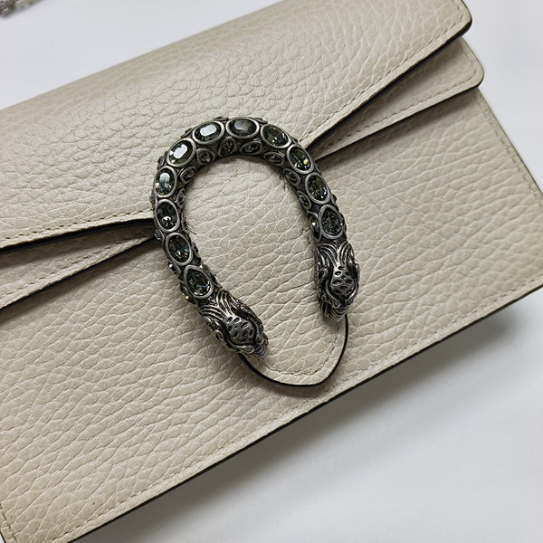 Dionysus Super Mini Calfskin Beige