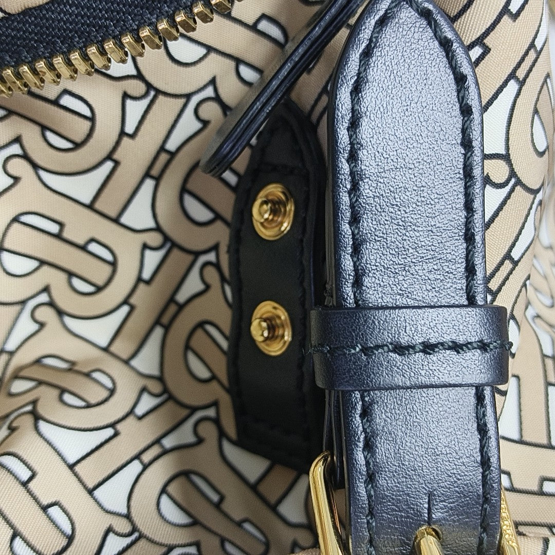 The Rucksack Medium Nylon Beige