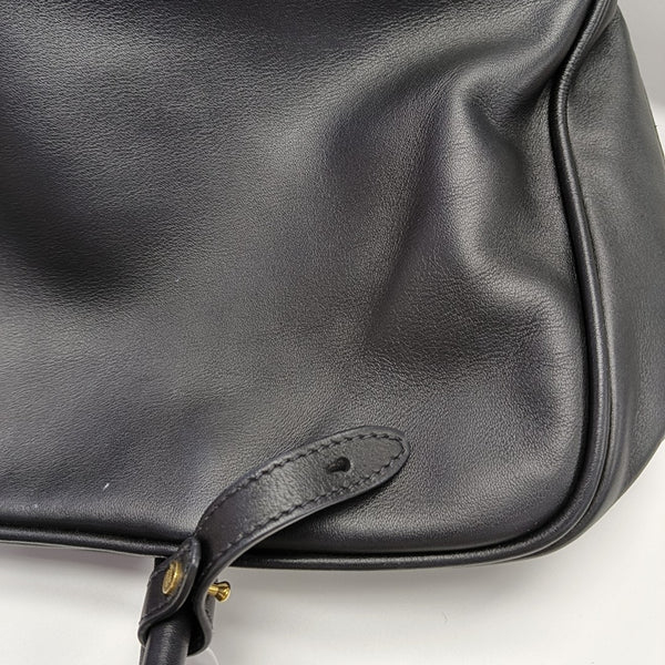 Beau Large Calfskin Black