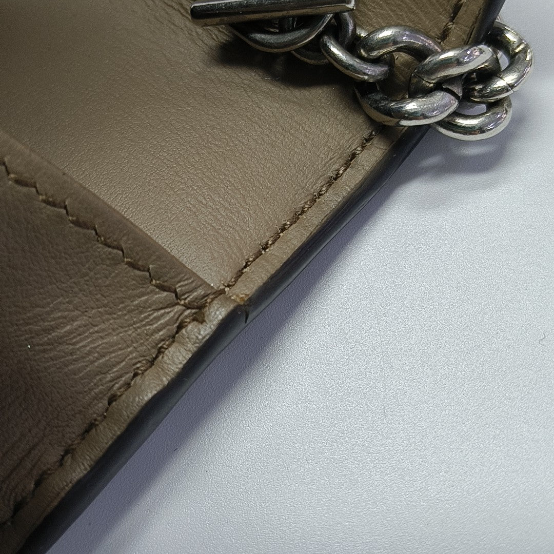 Dionysus Mini Monogram Coated Canvas Beige