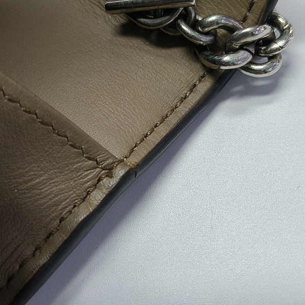 Dionysus Mini Monogram Coated Canvas Beige