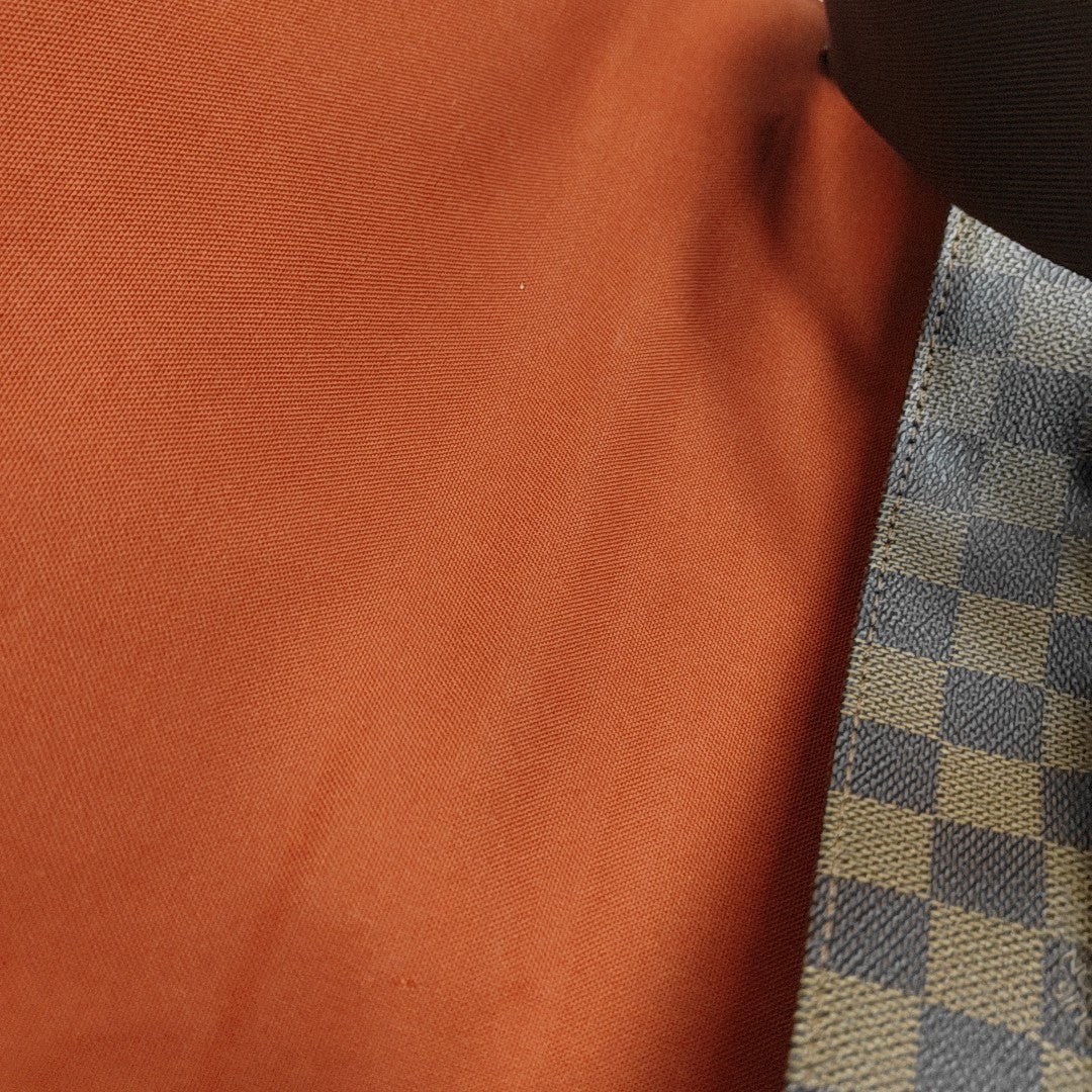 BROADWAY Damier Ebene Coated Canvas Brown