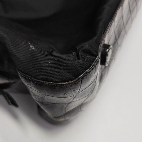 Nylon Tote Bag Black