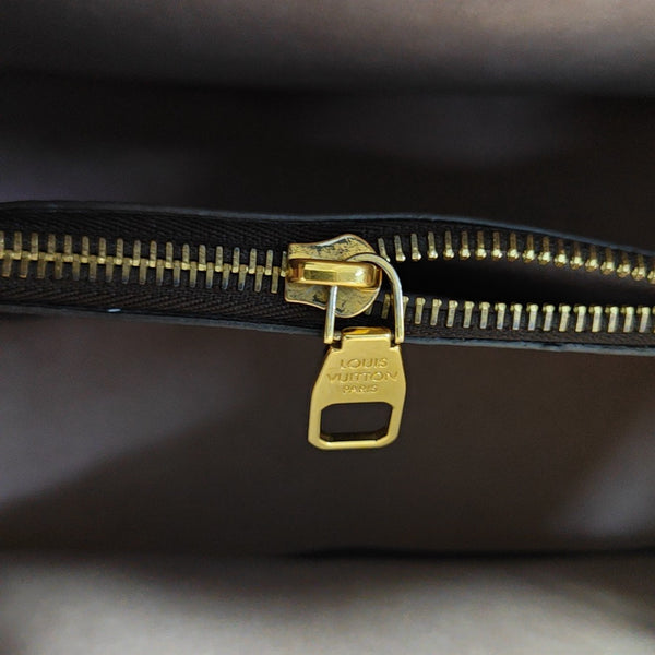 NÉONOÉ MM Monogram Coated Canvas Brown