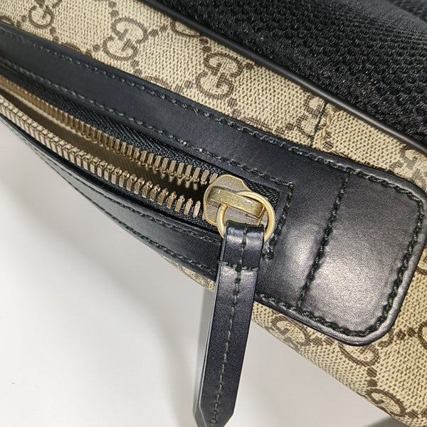 GG Supreme Monogram Coated Canvas Beige