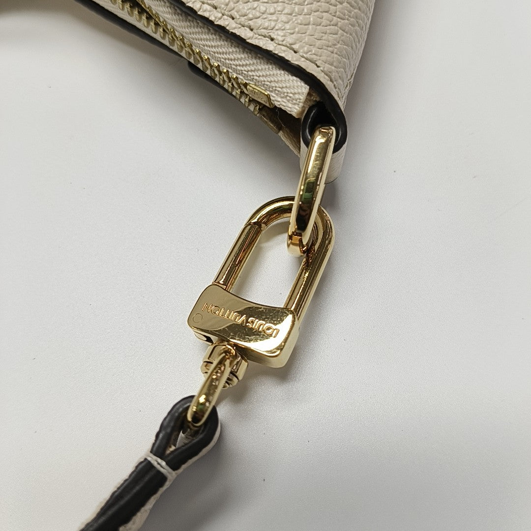 BAGATELLE Monogram Calfskin White