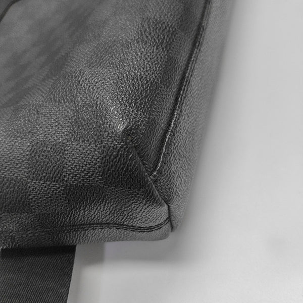MICK MM Damier Graphite Coated Canvas Gray