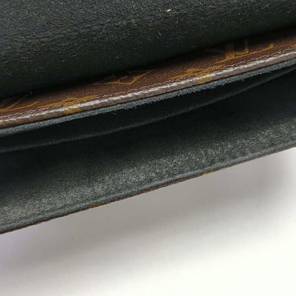 LOCKY BB Monogram Coated Canvas Brown
