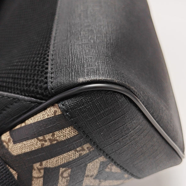 Monogram Coated Canvas Backpack Multicolor