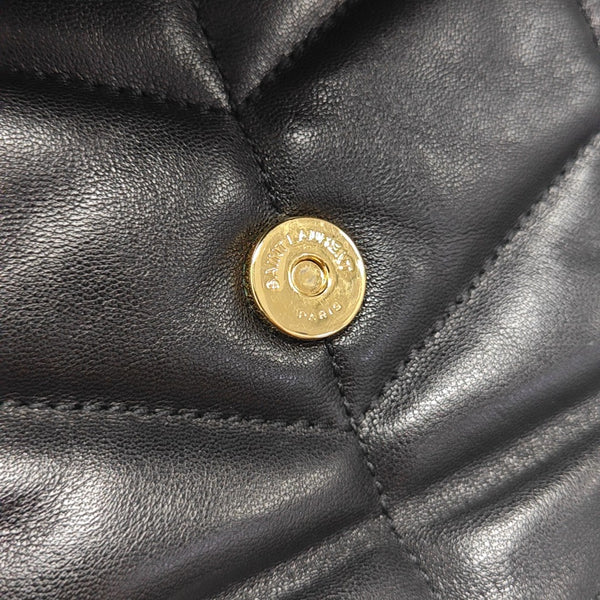 PUFFER Quilted Lambskin Black