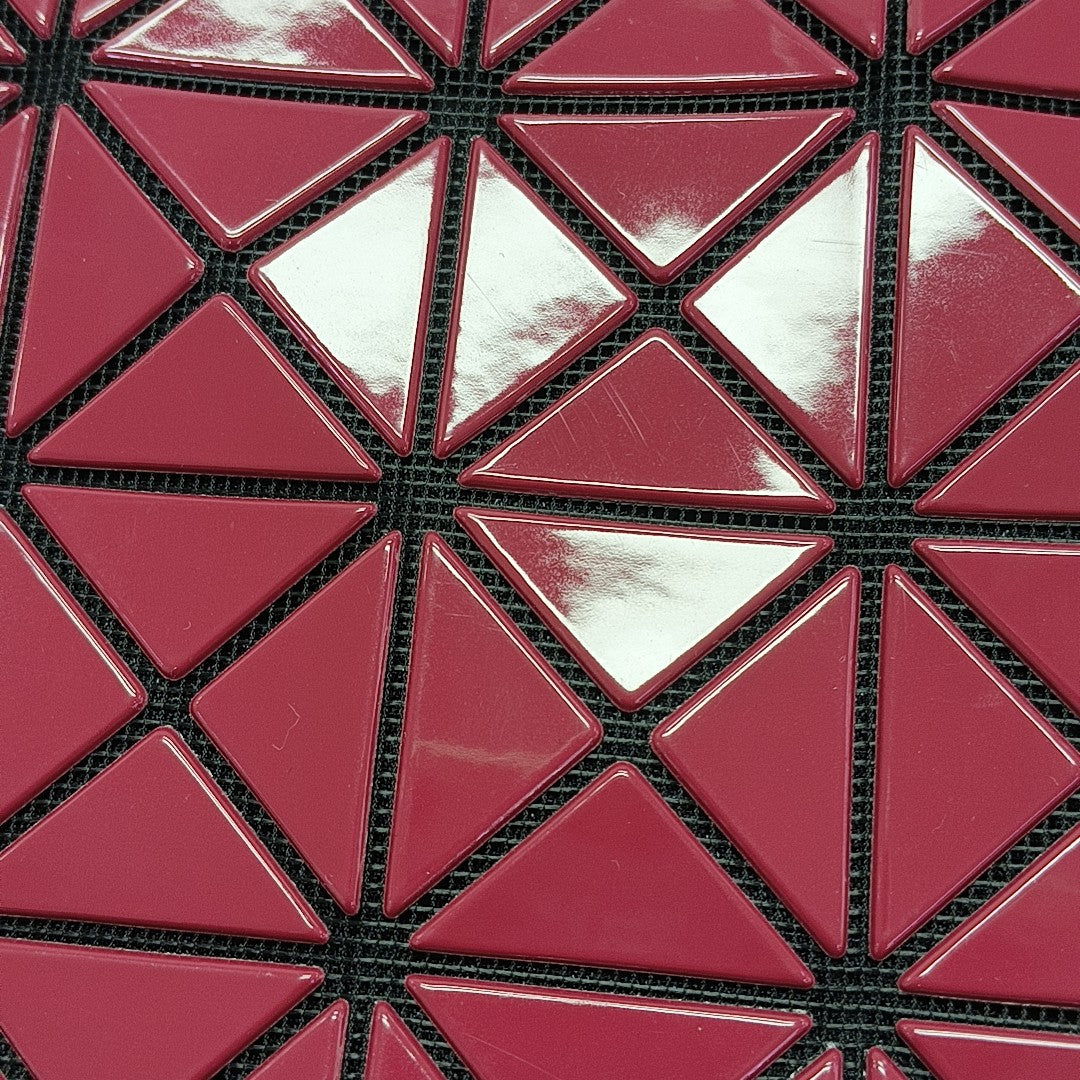 Special Material Top Handle Bag Red