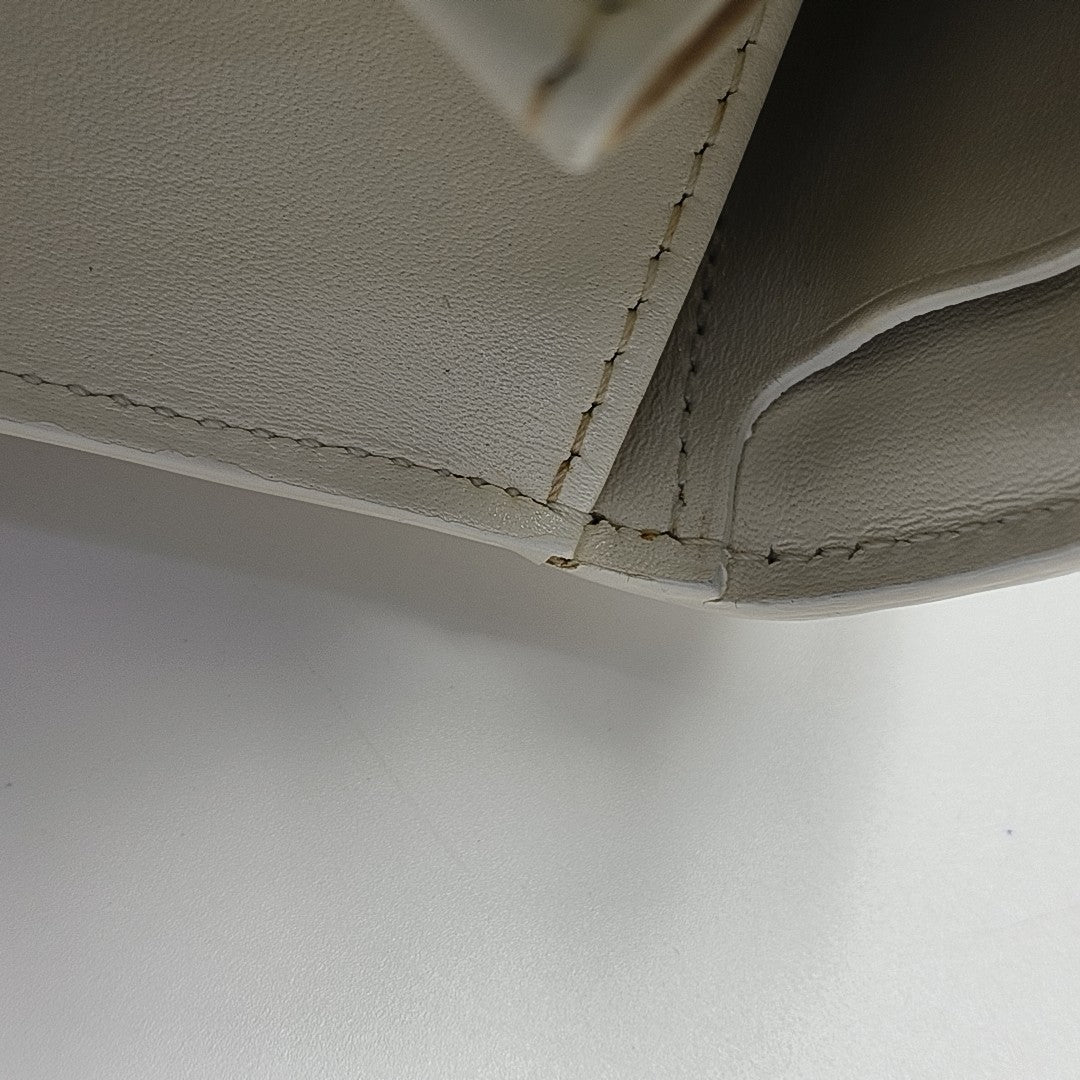 Brillant Calfskin White