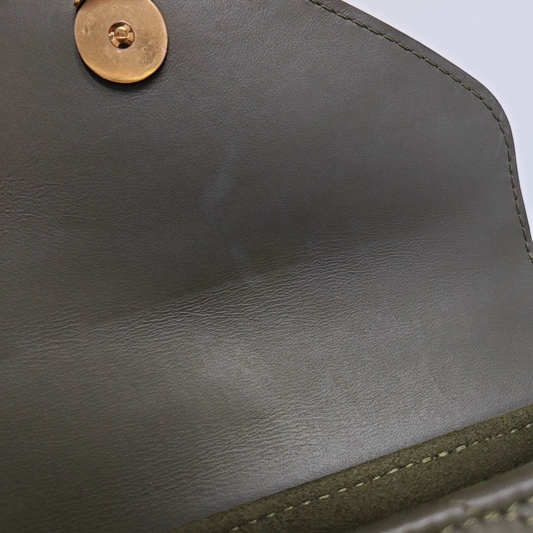 NEW WAVE Quilted Calfskin Green