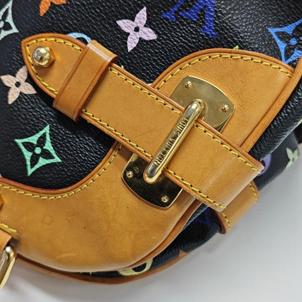 LV × TM CLAUDIA Monogram Coated Canvas Black