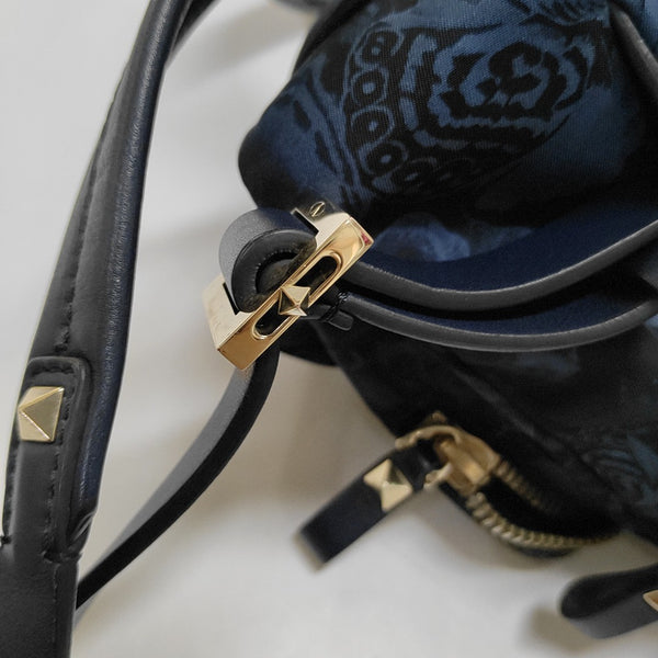 Rivet Colorblock Nylon Blue