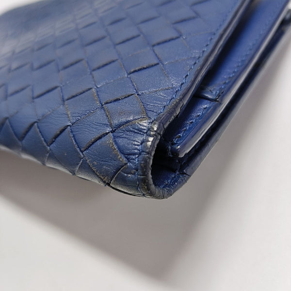 Calfskin Wallet Blue