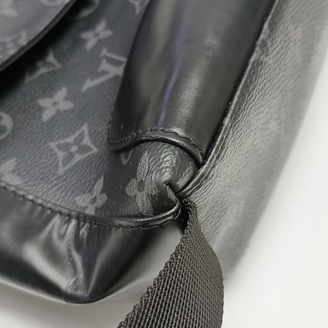 VOYAGER PM Monogram Coated Canvas Black