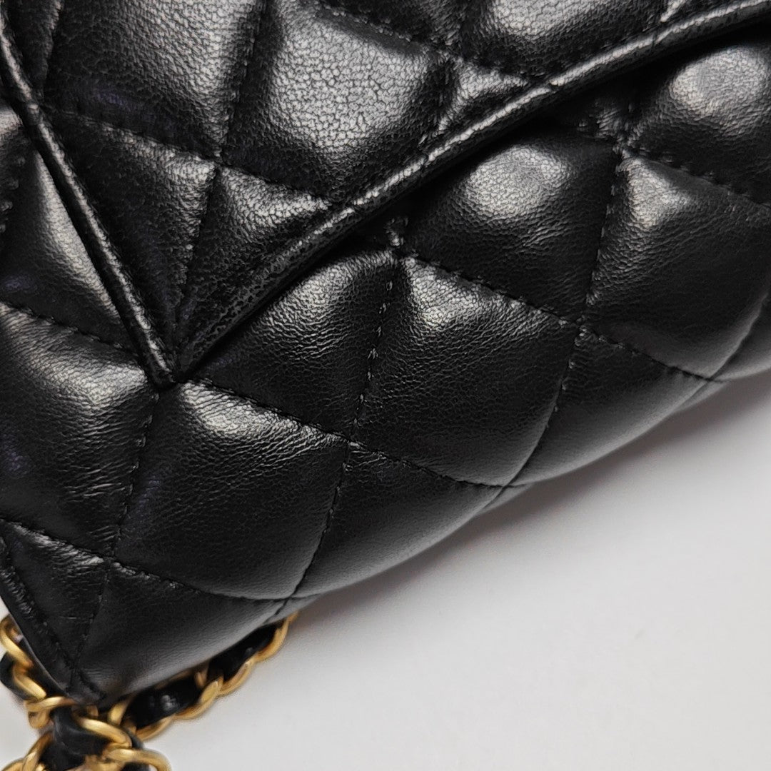 24A Mini Lambskin Black