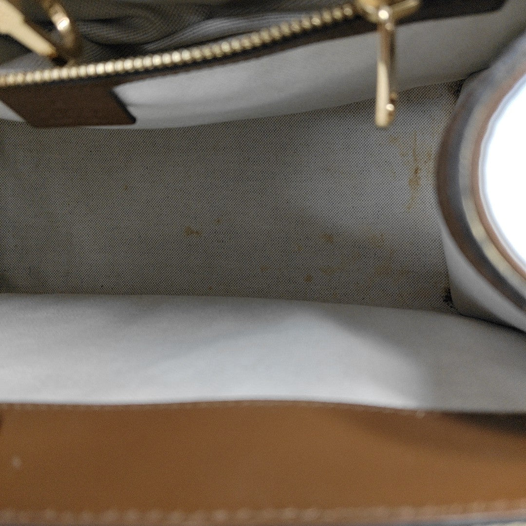 Retro Small Monogram Coated Canvas Brown