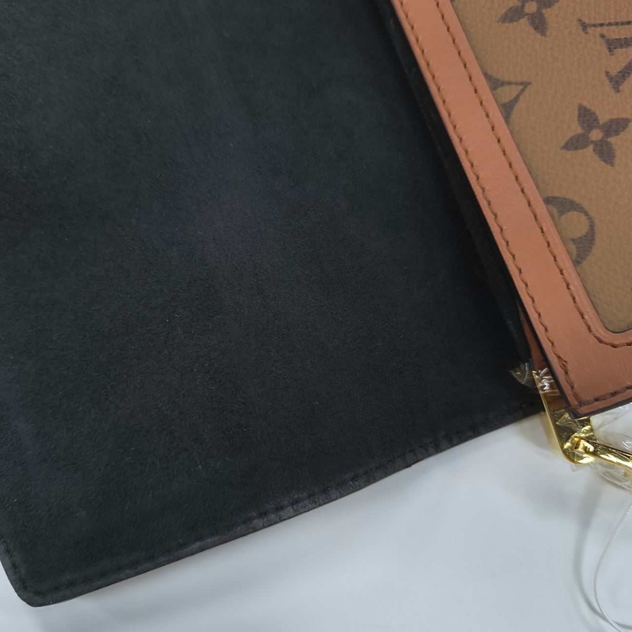 DAUPHINE MM Monogram Coated Canvas Brown