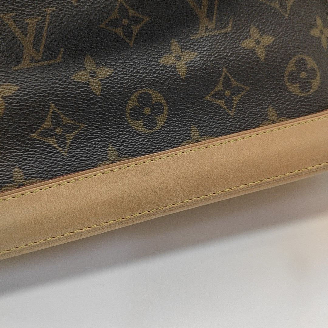LOCKIT PM Monogram Coated Canvas Brown