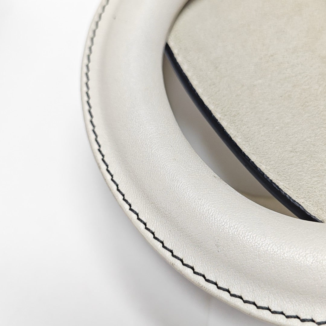 Lady Dior Small Lambskin White