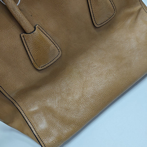 Calfskin Tote Bag Brown