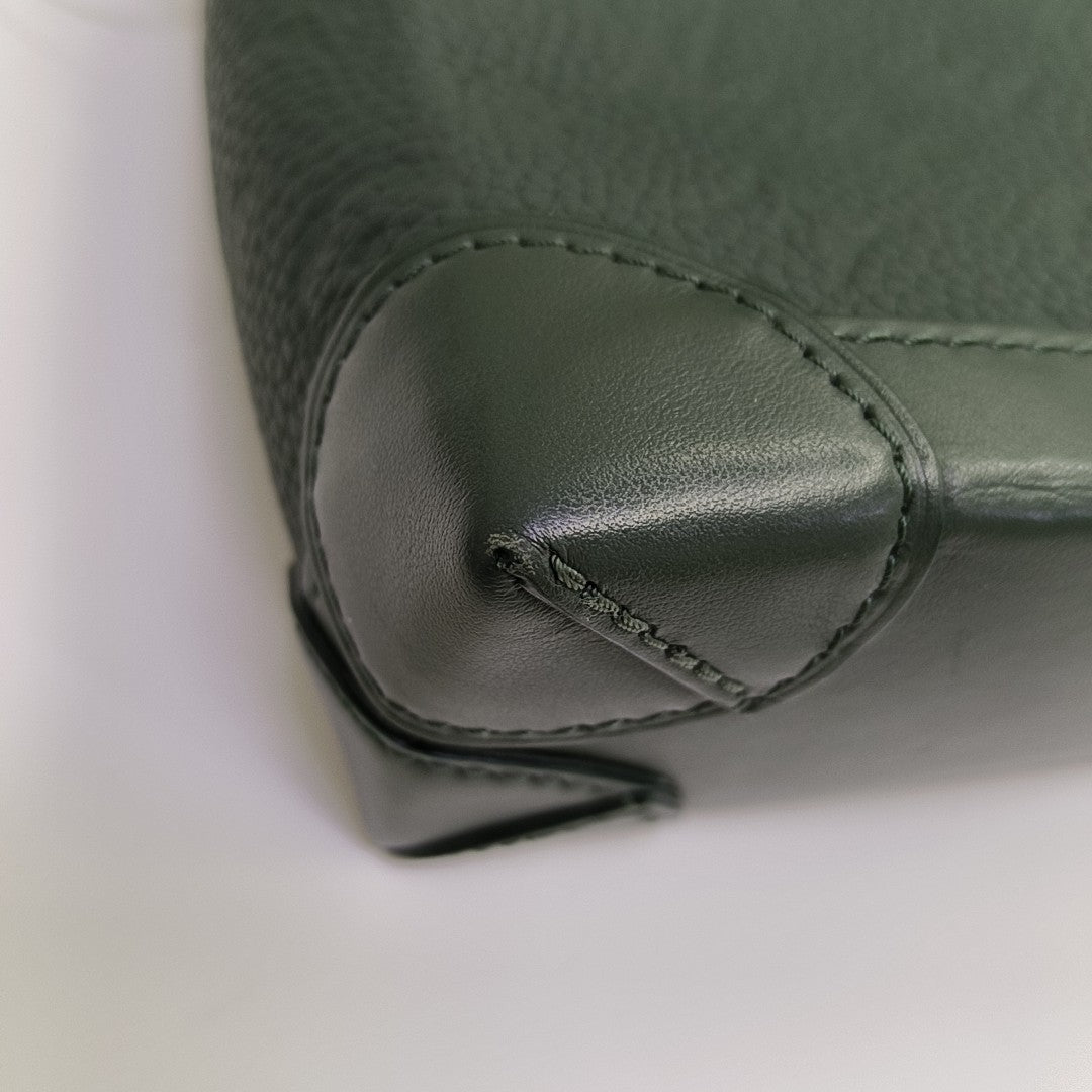 STEAMER Super Mini Monogram Calfskin Green