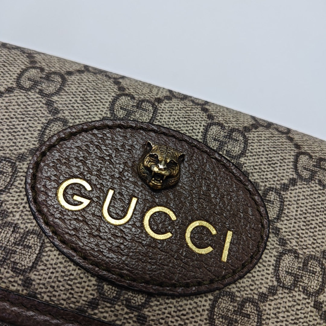 Neo Vintage Monogram Coated Canvas Beige