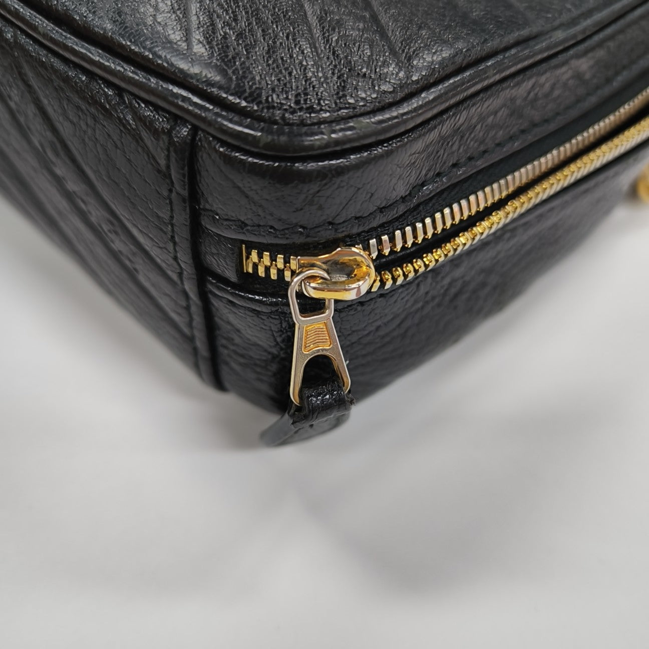 BB Quilted Calfskin Black