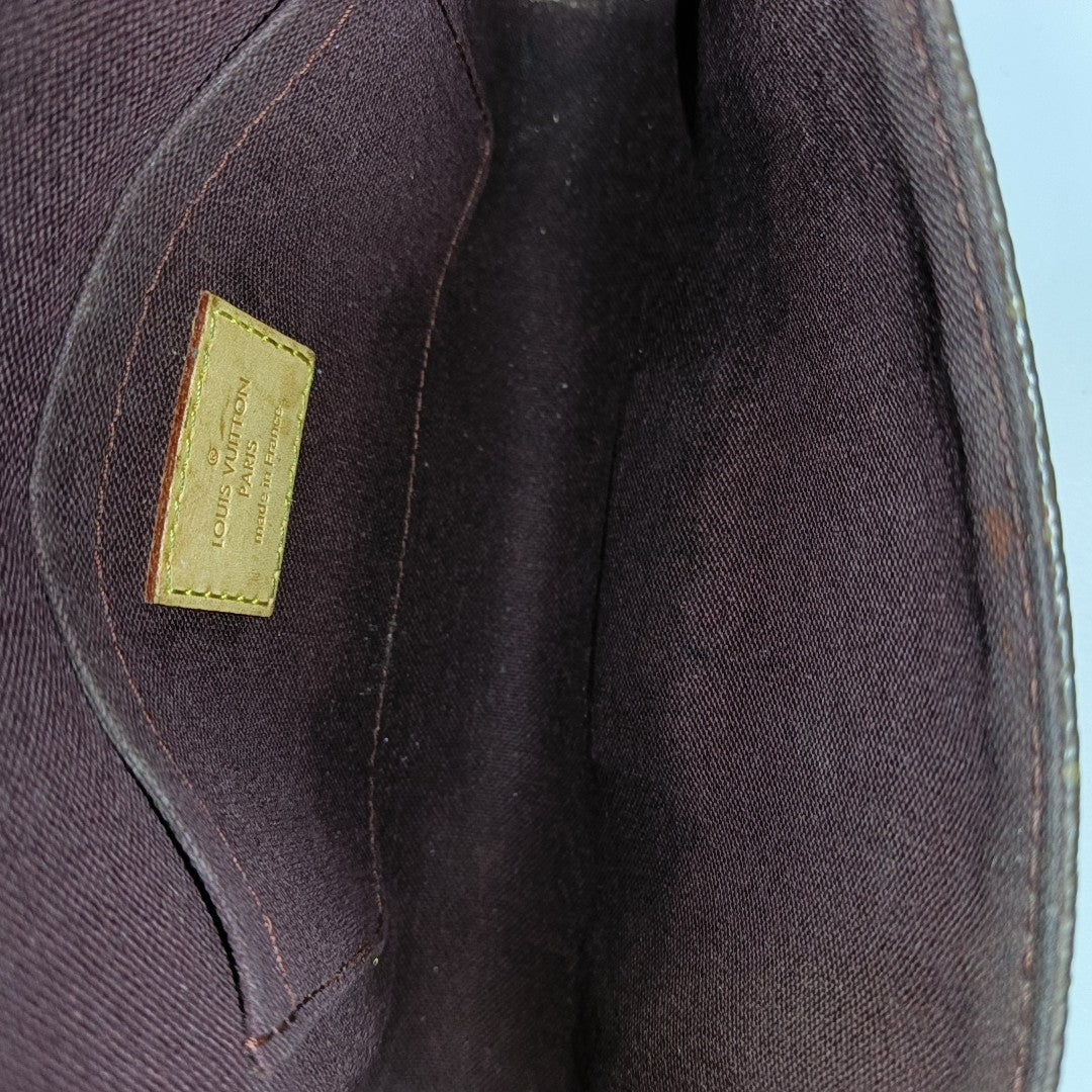 FAVORITE PM Monogram Coated Canvas Brown