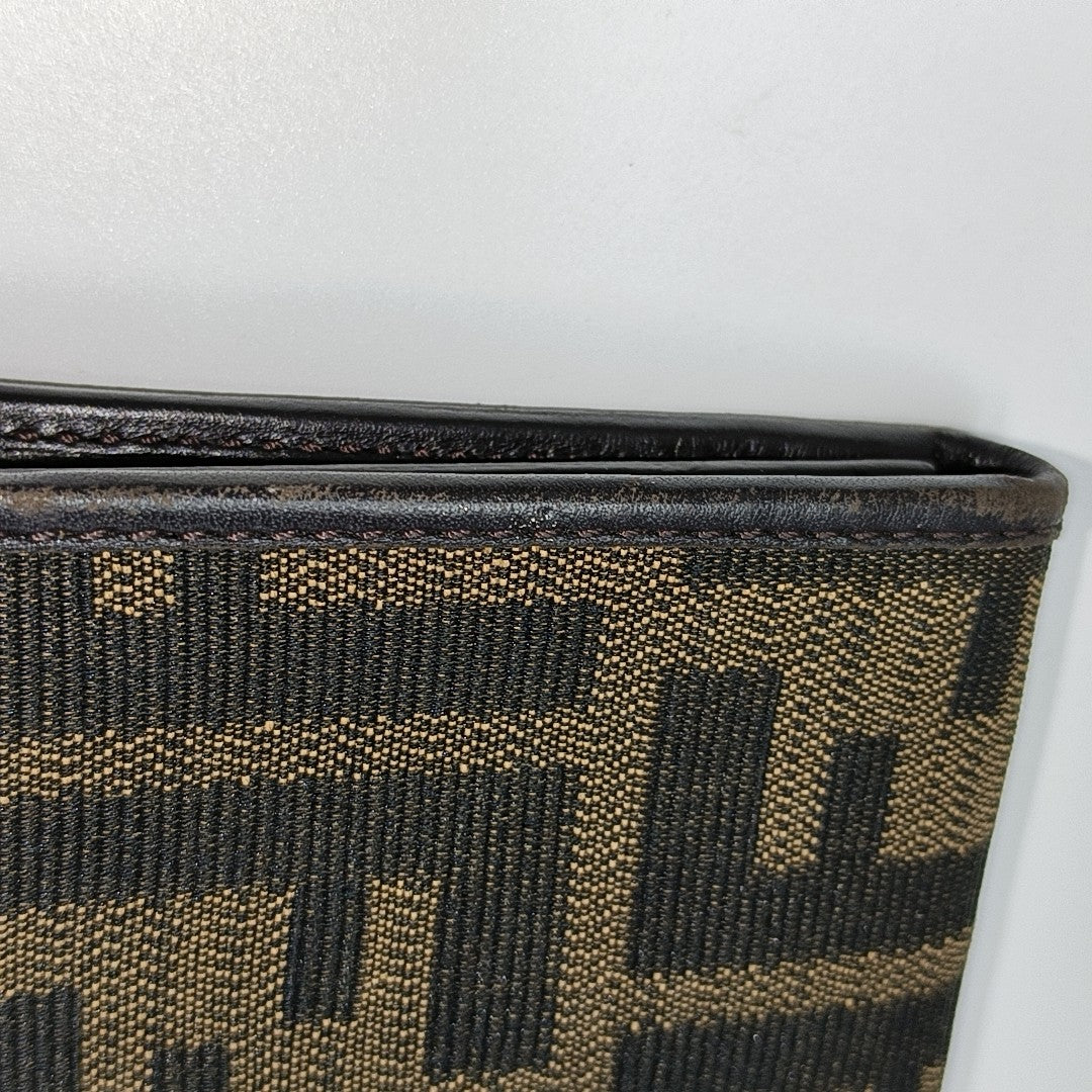 Monogram Canvas Wallet Brown