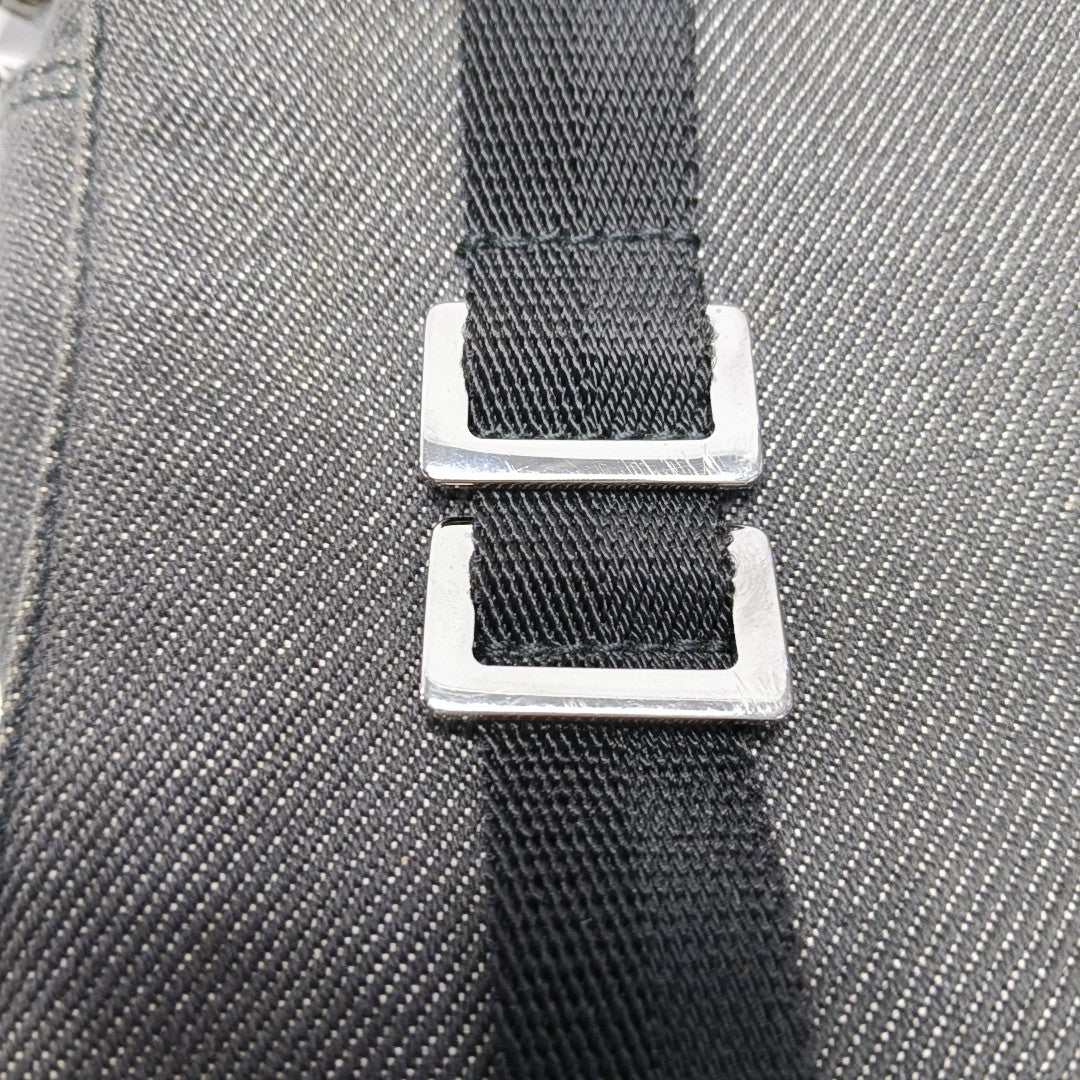Canvas Shoulder Bag Black