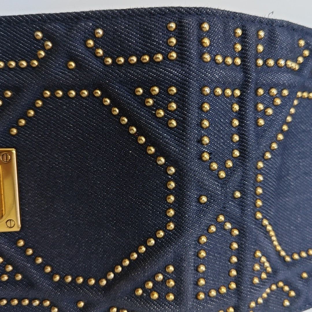 Diorama Cannage Denim Blue