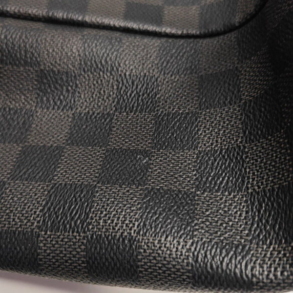 ZACK Damier Graphite Coated Canvas Gray