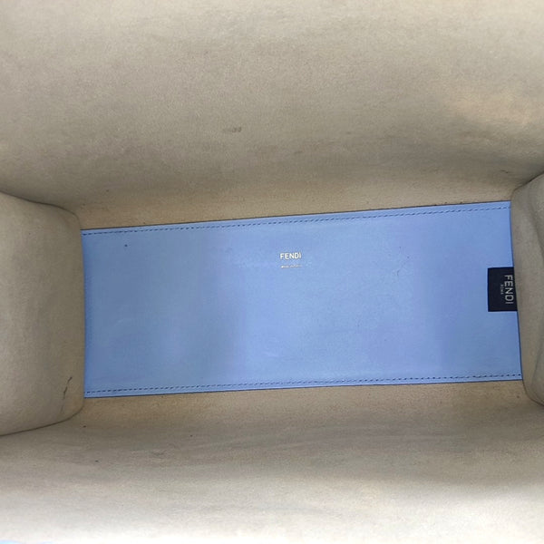 Sunshine Medium Calfskin Blue