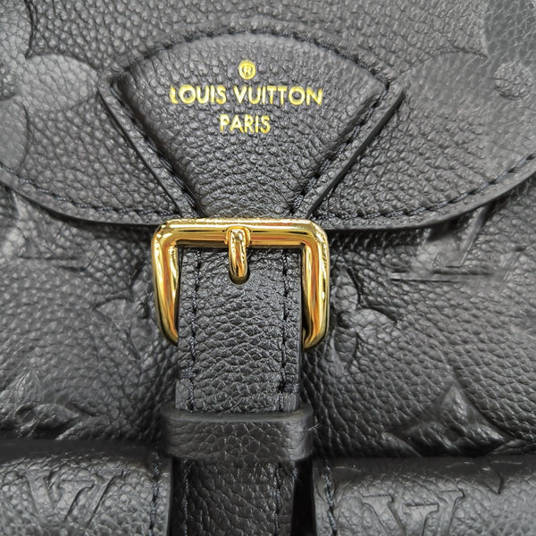BACKUP Monogram Calfskin Black