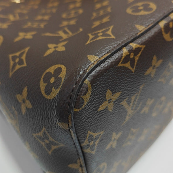 NÉONOÉ MM Monogram Coated Canvas Brown
