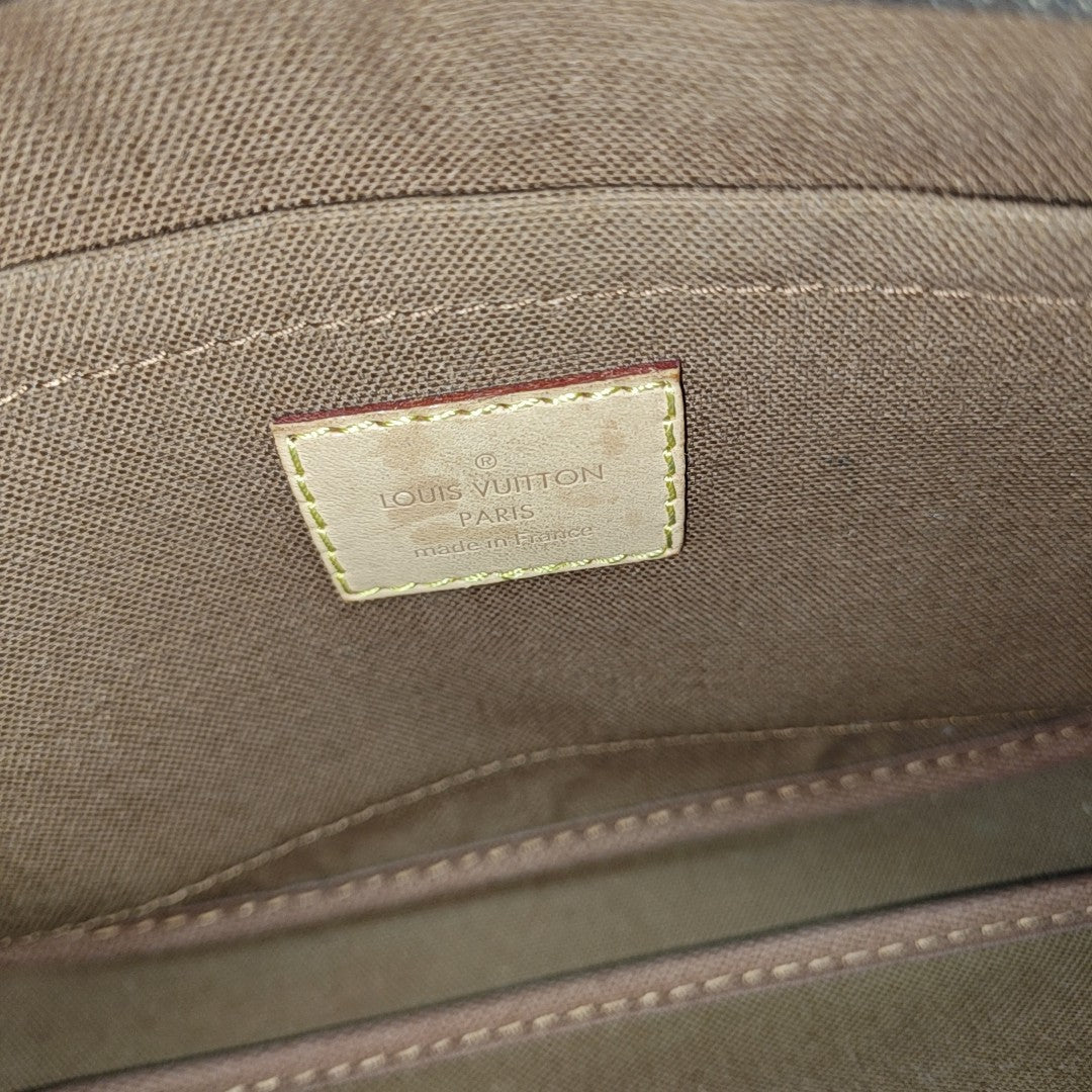 MULTI Monogram Coated Canvas Brown